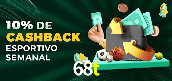 10% de bônus de cashback na 68t